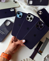Deep Purple iPhone Silicone Cover – Soft Touch, Anti-Slip & Stylish Protection for iPhone 14